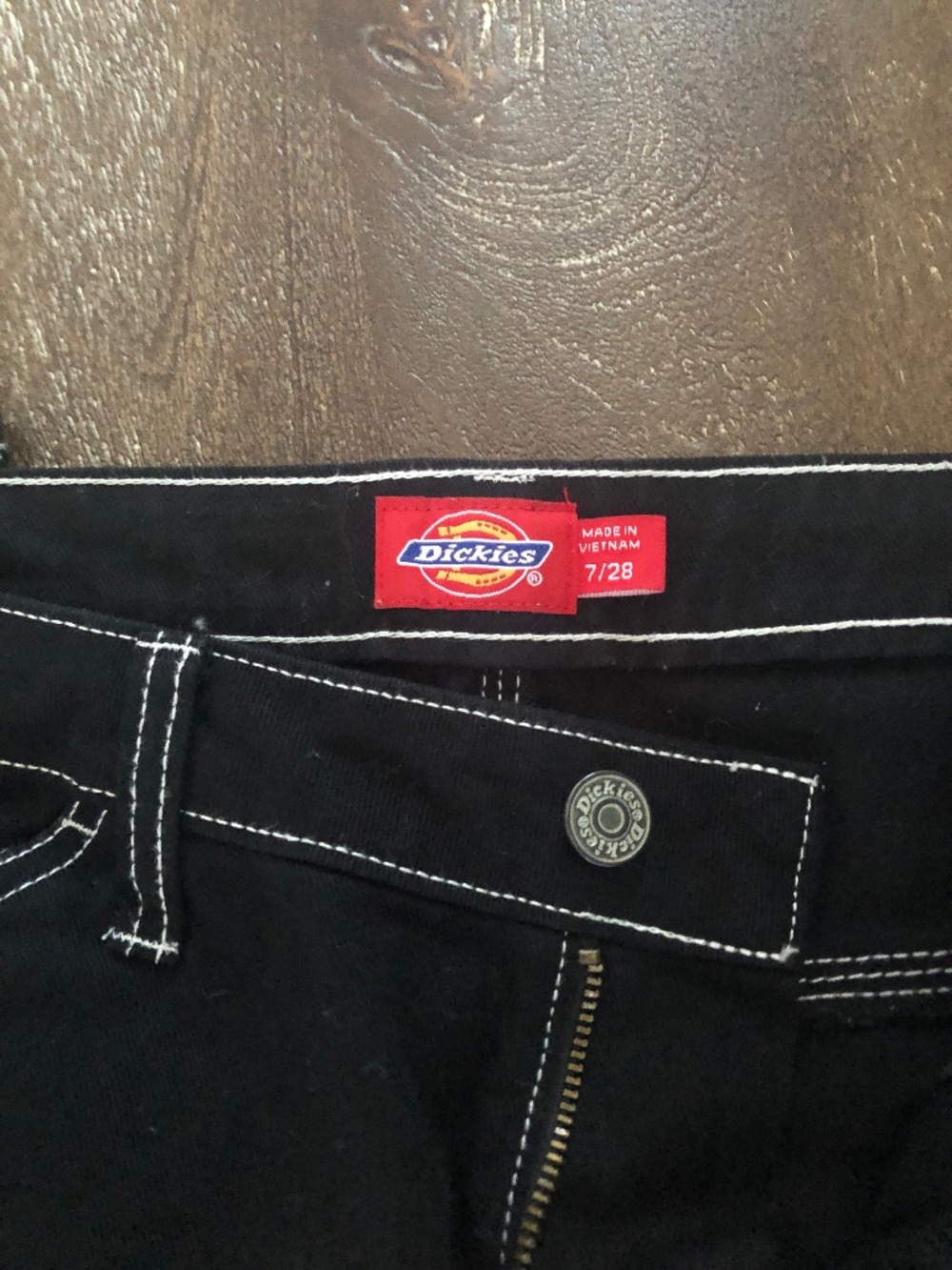 Dickies Women's High Waisted Black Carpenter Pant - Picture 5 of 5